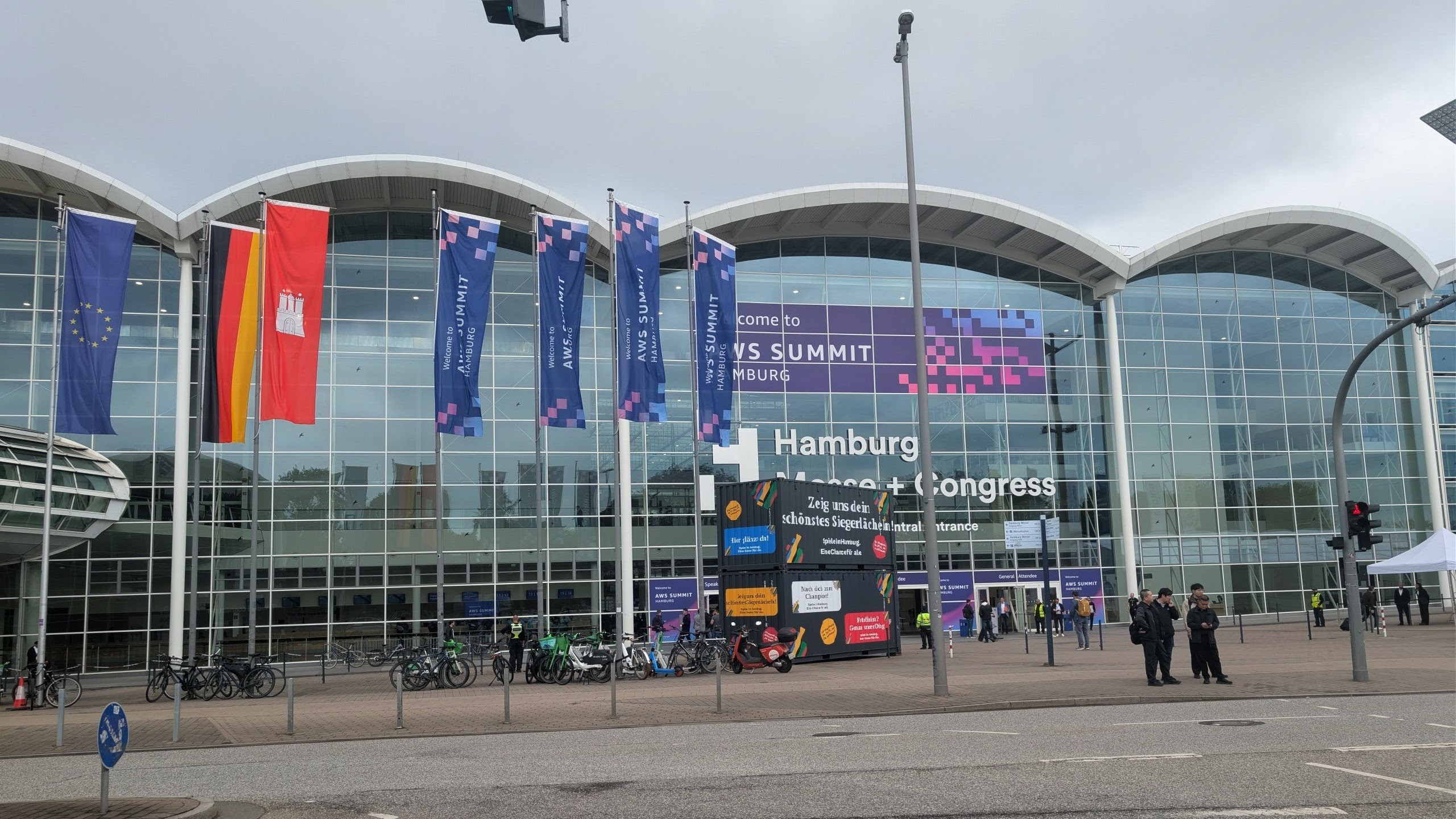 Inyubako yakiriye AWS Summit Hamburg